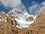 10 Snow Covered Mountain Close Up On Side Of Shaksgam Valley On Trek To Gasherbrum North Base Camp In China